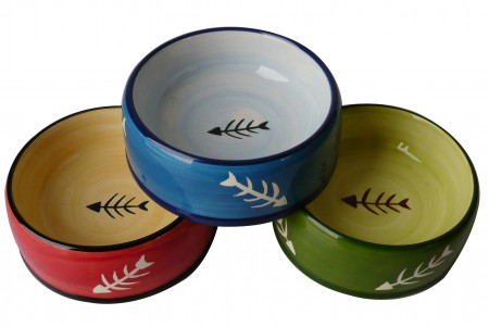 Ceramic Fishbone Bowl